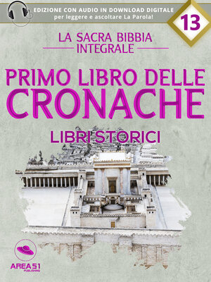 cover image of La Sacra Bibbia--Libri storici--Primo libro delle Cronache